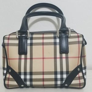 Authentic Burberry mini bowling bag